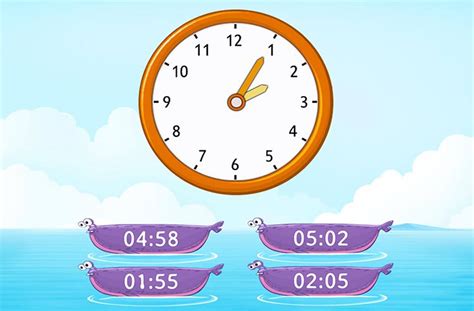 Free Tell Time Using an Analog Clock Game | SplashLearn