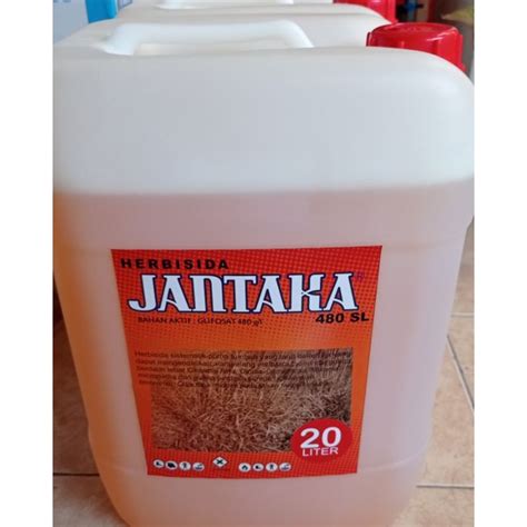 Jual Herbisida Jantaka Sl Bahan Aktif Glifosat Racun Rumput Liter