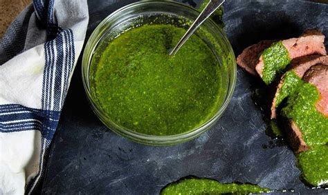 Chimichurri La Coriandre Et L Huile D Olive Extra Vierge