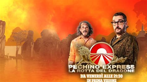 Pechino Express La Rotta Del Dragone In Chiaro Da Oggi In Prima