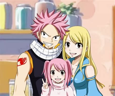 Otaku Sempre Família Da Lucy E Do Natsu