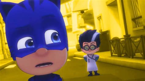 Pj Masks Super Pajamas Catboy Vs Robo Cat Episod Baharu Kartun