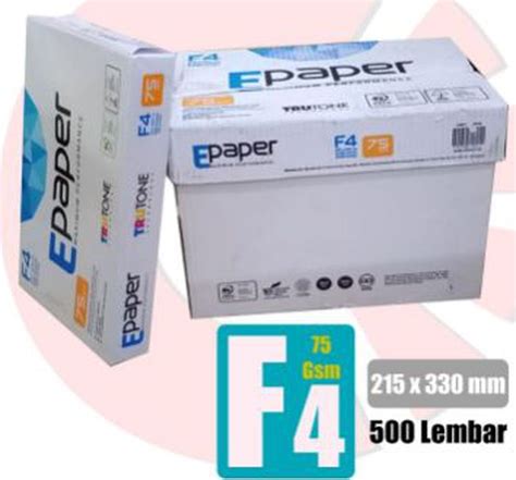 Kertas F4 75 Gram Epaper