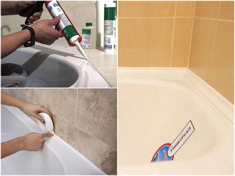7 вариантов отделки стыка ванны и плитки: плюсы и минусы | Bathroom ...
