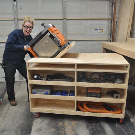 DIY Flip Top Workbench The Awesome Orange