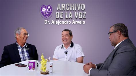 Dr Alejandro Arvelo En El Archivo De La Voz Escuela De Filosof A Uasd