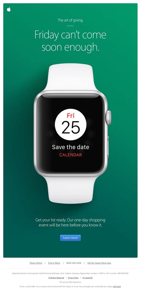 Black Friday Teaser Email From Apple Emailmarketing Email Marketing