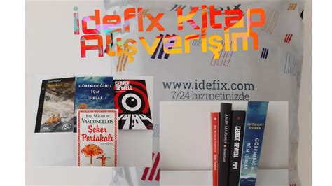 İdefix Kitap Alışverişim Site Performansı Kargolama YouTube