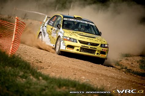 Igaven Ain Rs Znotin Uldis Mitsubishi Lancer Evo Ix Rally Talsi