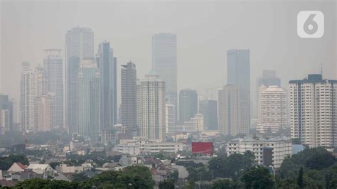 Kualitas Udara Jakarta Peringkat Ke Terburuk Di Dunia Senin Pagi