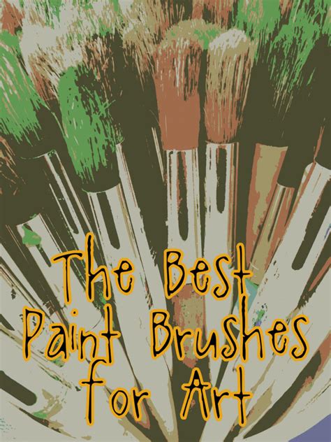 The Organized Art Teacher: Vol. 1 The Best Paint Brushes for the Art Room.