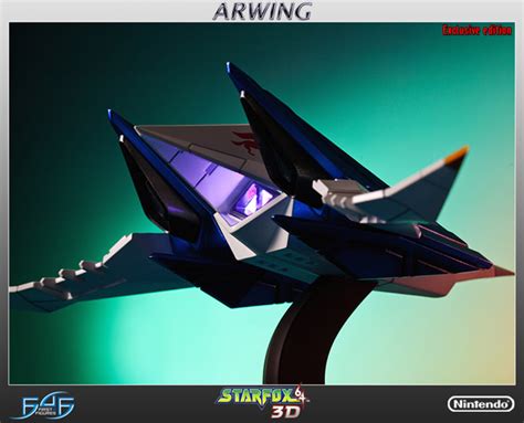 Star Fox 64 3d Arwing First 4 Figures