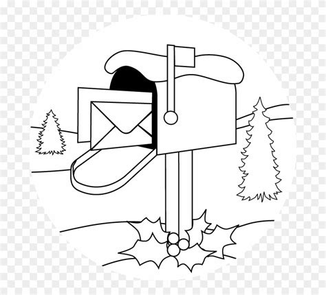 Mailbox Coloring Sheet Coloring Pages