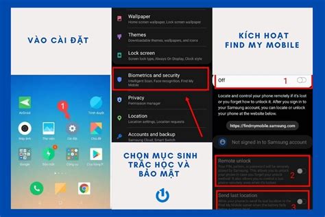 Làm Sao Để Tìm Vị Trí Điện Thoại Samsung Khi Bị Mất