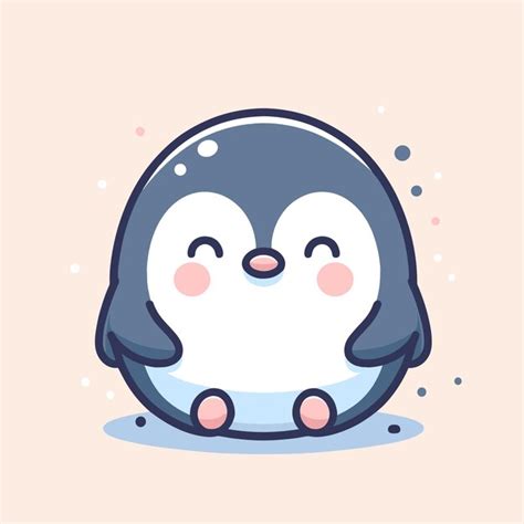 Premium Vector Cute Penguin Cartoon Icon Illustration