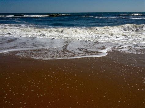 Beautiful Ocean view stock image. Image of beach, virginia - 97464089