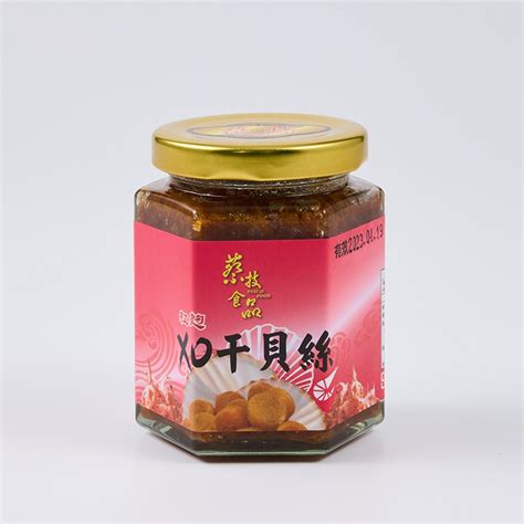 紅麴xo干貝絲罐 蔡技食品