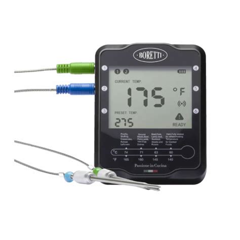 Thermomètre pour barbecue Boretti BBA87 avec sondes Molecule