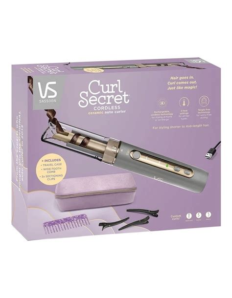 Vs Sassoon Curl Secret Cordless Auto Curler Vsc1040a Myer