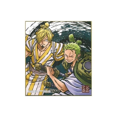 One Piece Shikishi Art Wano Kuni Bandai