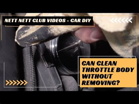 How To Clean Throttle Body Without Removing YouTube