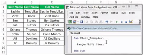 VBA Clear Contents How To Clear Or Delete Contents Using VBA Code