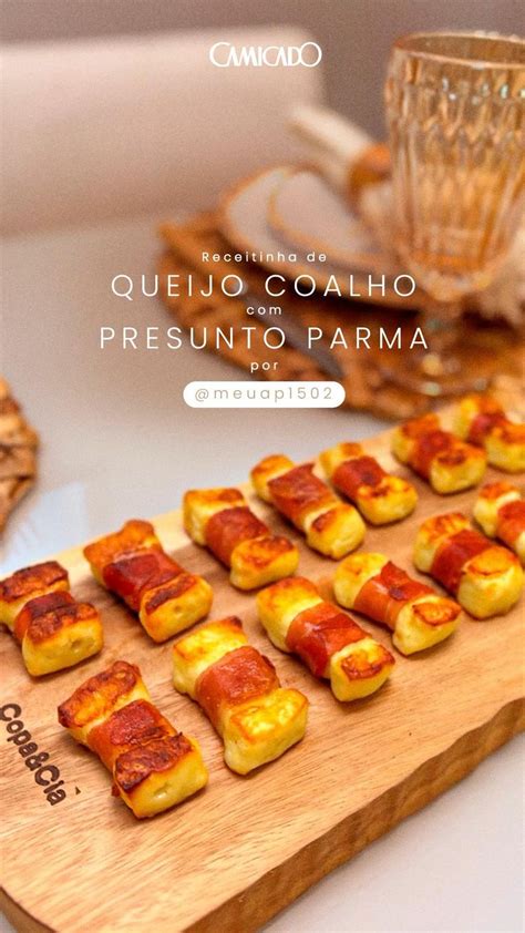 Receita De Queijo Coalho Presunto Parma Easy Meals Deep Fried