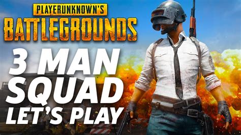 We Try To Survive Playerunknown S Battlegrounds Pubg Man Squad Let