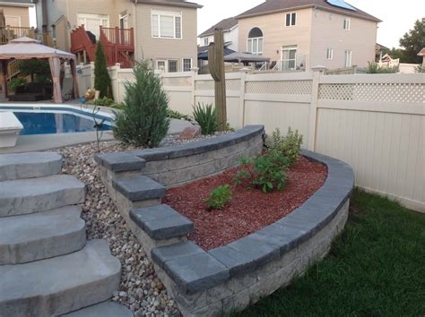 Armour Stone Accent Piece Borders Walls A Z Interlock Ottawa