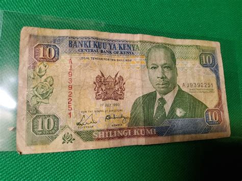 Banknote Kenya 1990 Kaufen Auf Ricardo