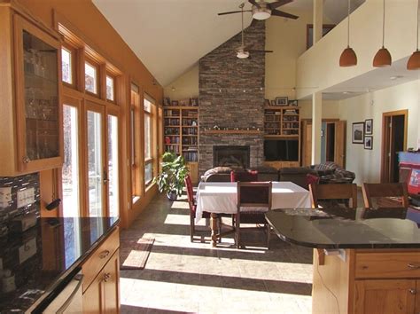 Passive Solar House Interior