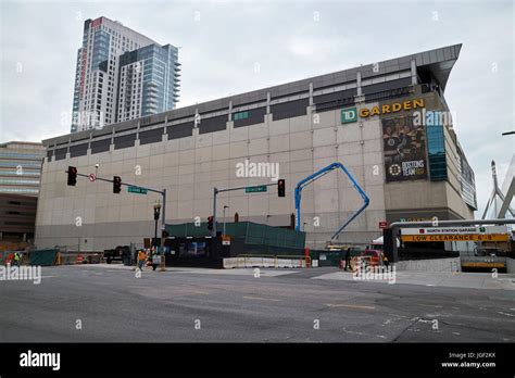 Td Garden Arena Boston Usa Stock Photo Alamy