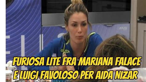 Gf 15 Furiosa Lite Fra Mariana Falace E Luigi Favoloso Per Aida Nizar