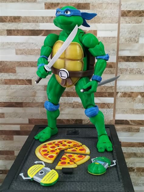 TMNT - LEONARDO - 3D Zipguy