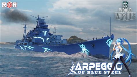 Arpeggio Of Blue Steel Colab In World Of Warships Arp Takao