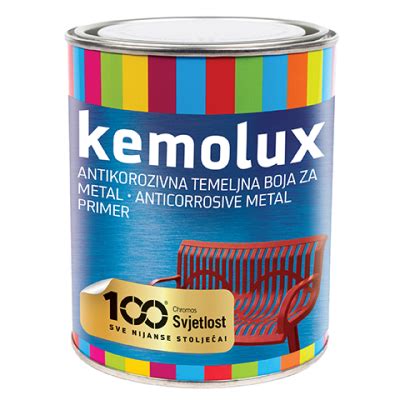 KEMOLUX TEMELJNA BOJA ZA METAL SIVA 0 75L Naručite na ZEKA webshopu