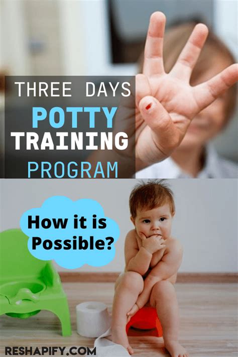 How The 3 Day Potty Training Method Works Reshapify In 2020 Potty