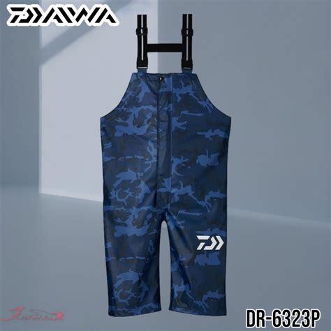 中壢鴻海釣具《daiwa》 Dr 6323p 黑色船釣吊帶雨衣褲 23年款 蝦皮購物