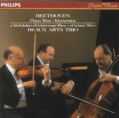 Beethoven Trio Avec Piano Op N Op Archiduc Beethoven Beaux