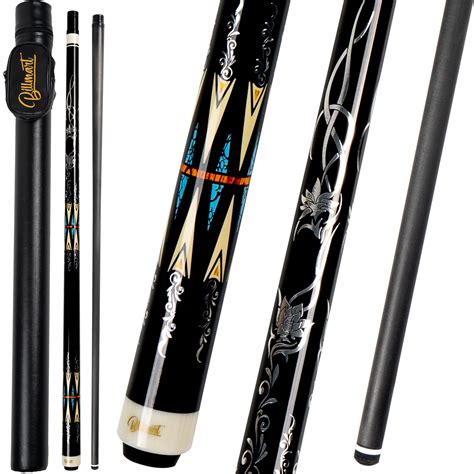 Buy Billmart Carbon Fiber Pool Cue Stick Low Deflection Shaft Billiard