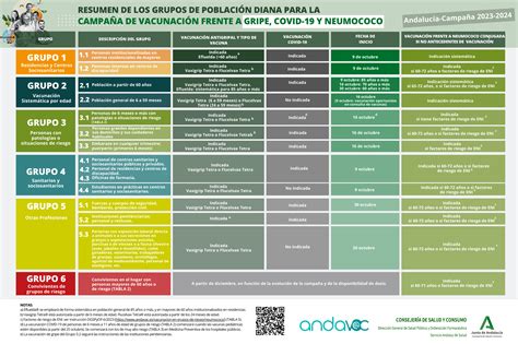 Infograf As Plan De Vacunaciones De Andaluc A Andavac