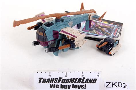 Complete Transformers Armada Super Cons Cyclonus With Crumplezone Sku