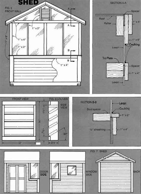 8×8 Shed Building Plans – How To Build A Storage Shed Easily