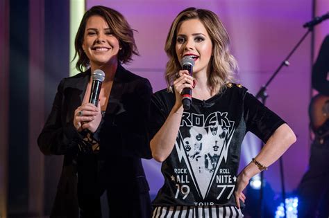 Fernanda Souza Faz Dueto Sandy E Brinca Sobre Carreira De Cantora