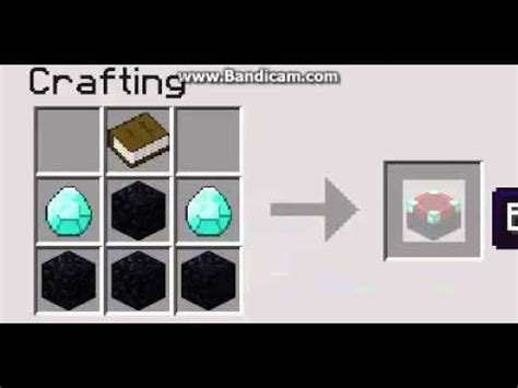 Tut Minecraft Jak Zrobi Enchanting Table Youtube