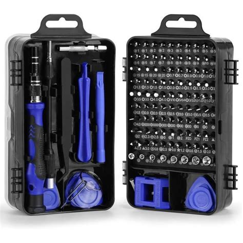 122Pcs Kit Tournevis De Précision Portable Mini Tournevis Outils De