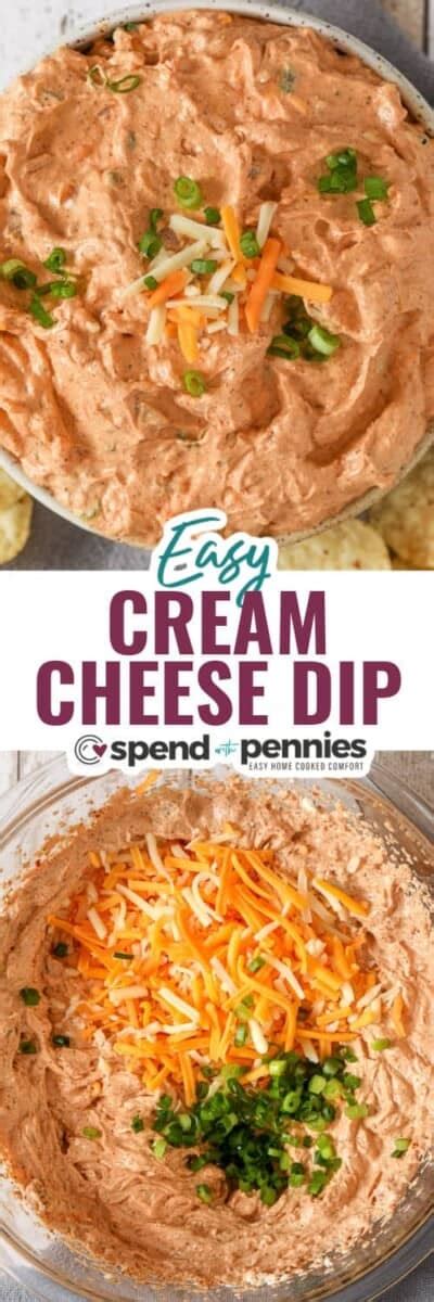 Cream Cheese Dip Quick Prep Spend With Pennies