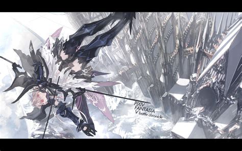 Wallpaper Anime Pixiv Fantasia Screenshot Mecha X Linez