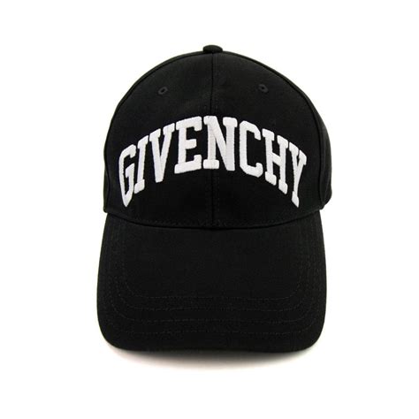 Givenchy Givenchy College Embroidered Cap Black 001 Onu