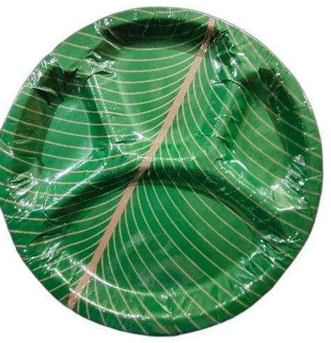 Gsm Green Banana Leaf Paper Plate At Rs Packet Banana Leaf